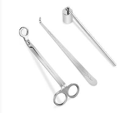 Ensemble d'accessoires de bougies de luxe, outil d'extincteur, cache-bougie, ensemble d'outils avec crochets pour bougies: 4