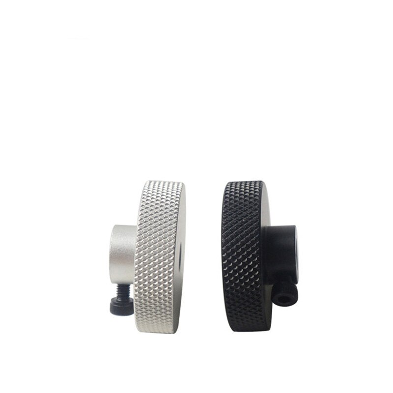 2pcs per lot Hand wheel for stepper motor NEMA17/23/34 bore size 5/6.35/8/14mm jog knob