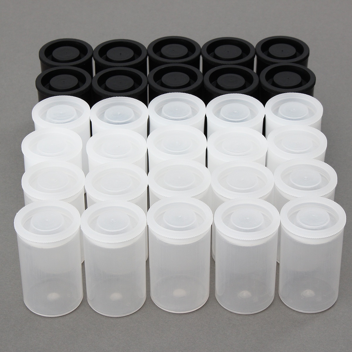 10 stk praktisk tom flaske 35mm filmbokser beholderbeholdere akvarellmaling pigmentboks plastpalett diy håndverk