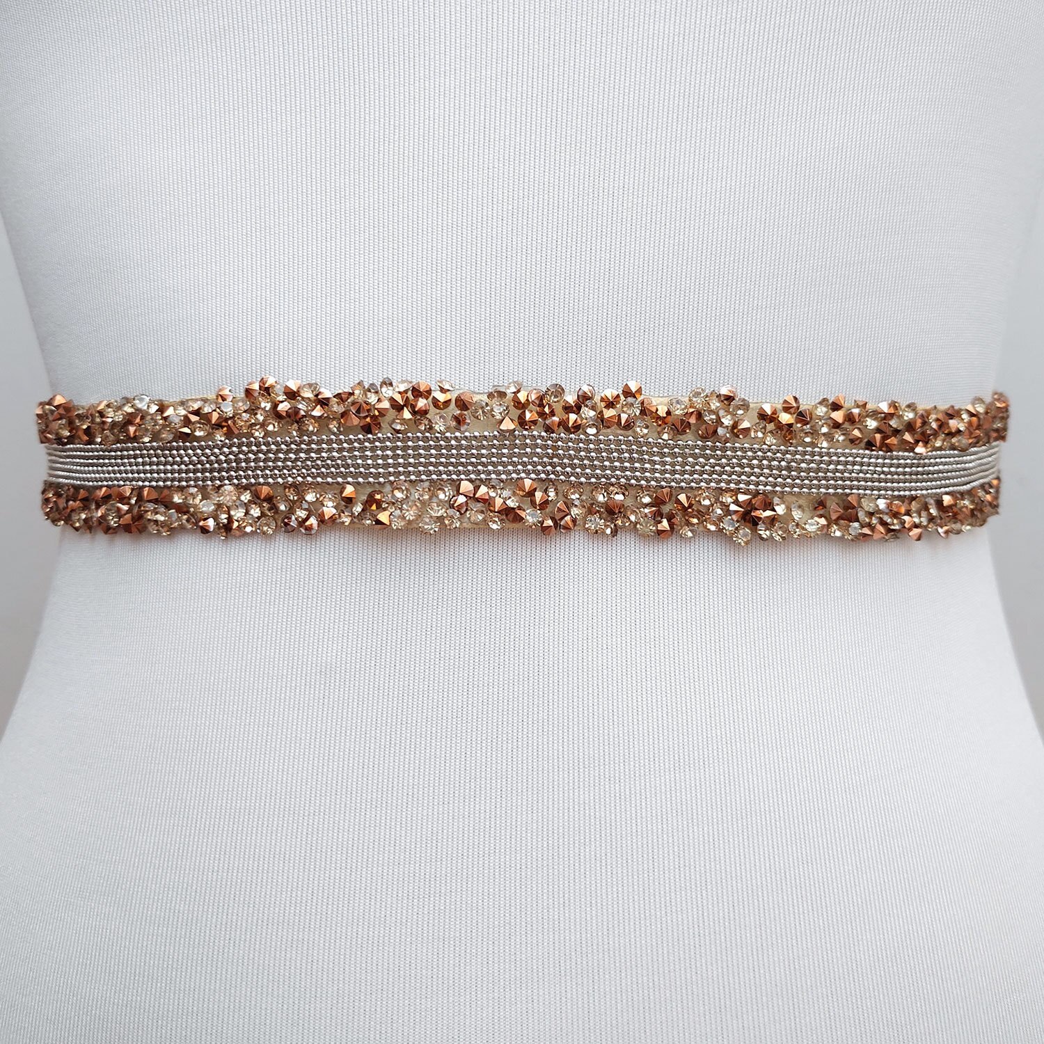 Crystal Wedding Riemen Satijn Strass Trouwjurk Riem Bruiloft Accessoires Bruids Lint Sash Riem