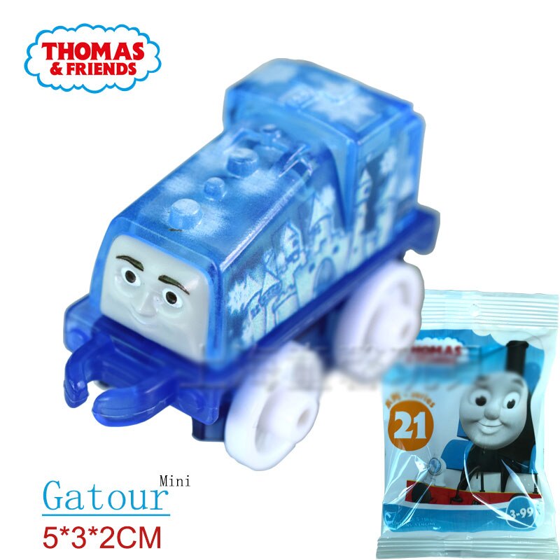 Thomas and Friends Mini Trains FCC92 Music Galaxy Ice&amp;snow Classic Series Unpacked Blind Box Optional Trains Children Toy: Ice Snow Gatour