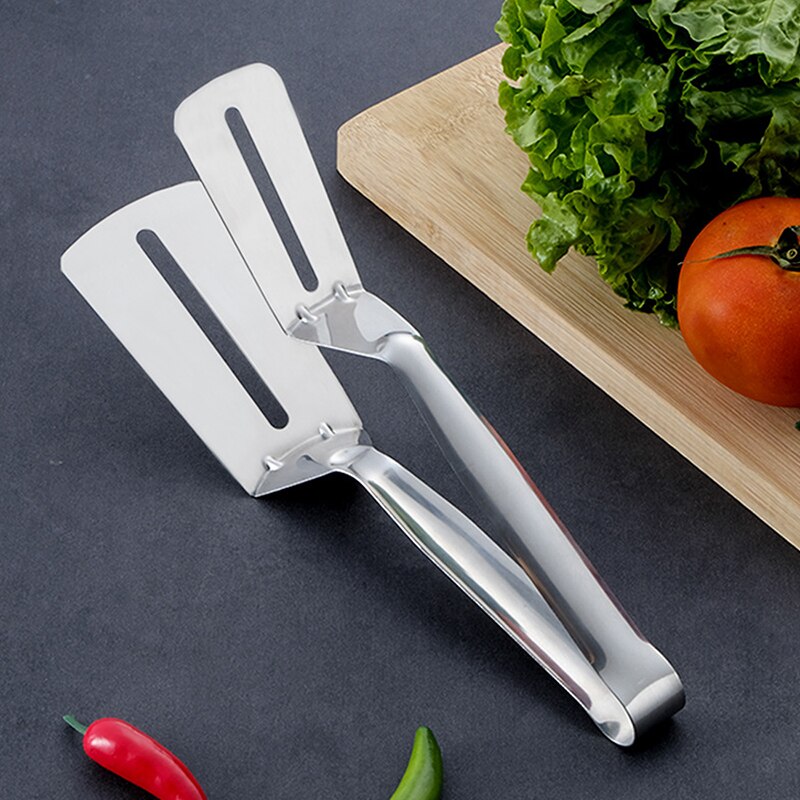Kitchen BBQ Bread Utensil Set Barbecue Tong Fried Steak Shovel Fried Fish Shovel Clamp Kitchen Bread Meat Clamp Stainless Steels