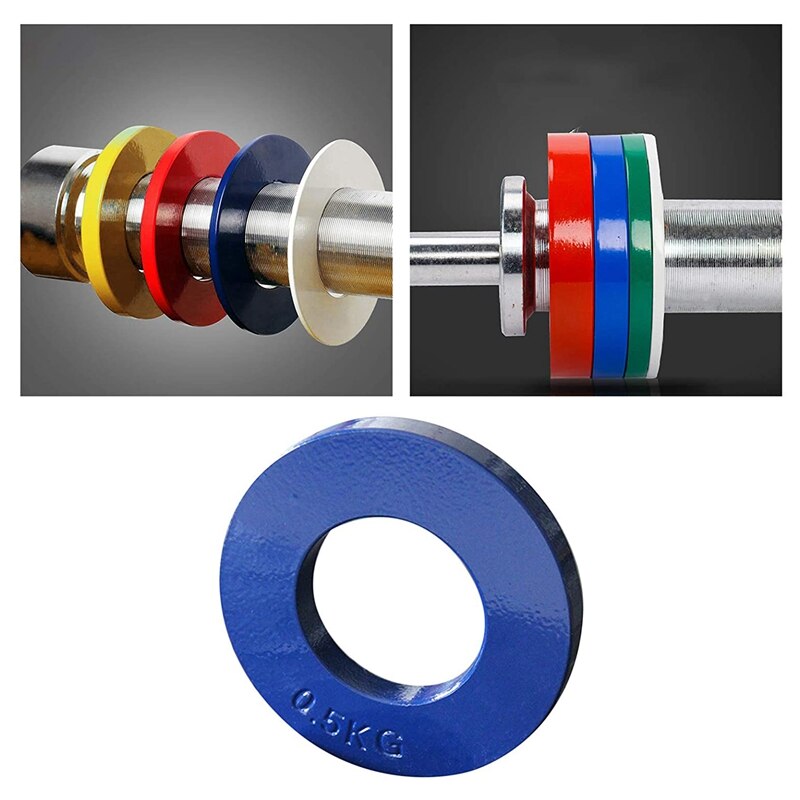 Mini plaques de poids pour l'entraînement musculaire, accessoire de disque précis