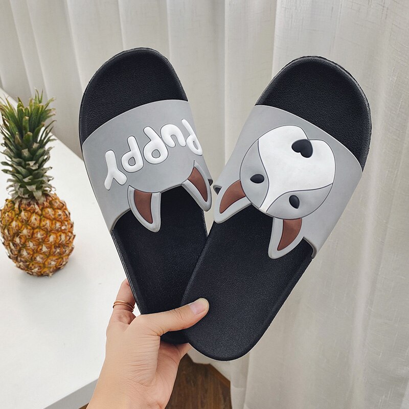 Miesten sandaalit sandaalit kesäkoti naisten tohvelit tohvelit sandaalit platform-sandaalit rantatossut ulkokäyttöön: Harmaa / 10