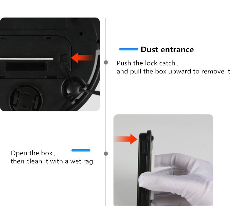 Automatic Smart Robot Vacuum Cleaner Dual Spinning Side Brush Lifts Debris