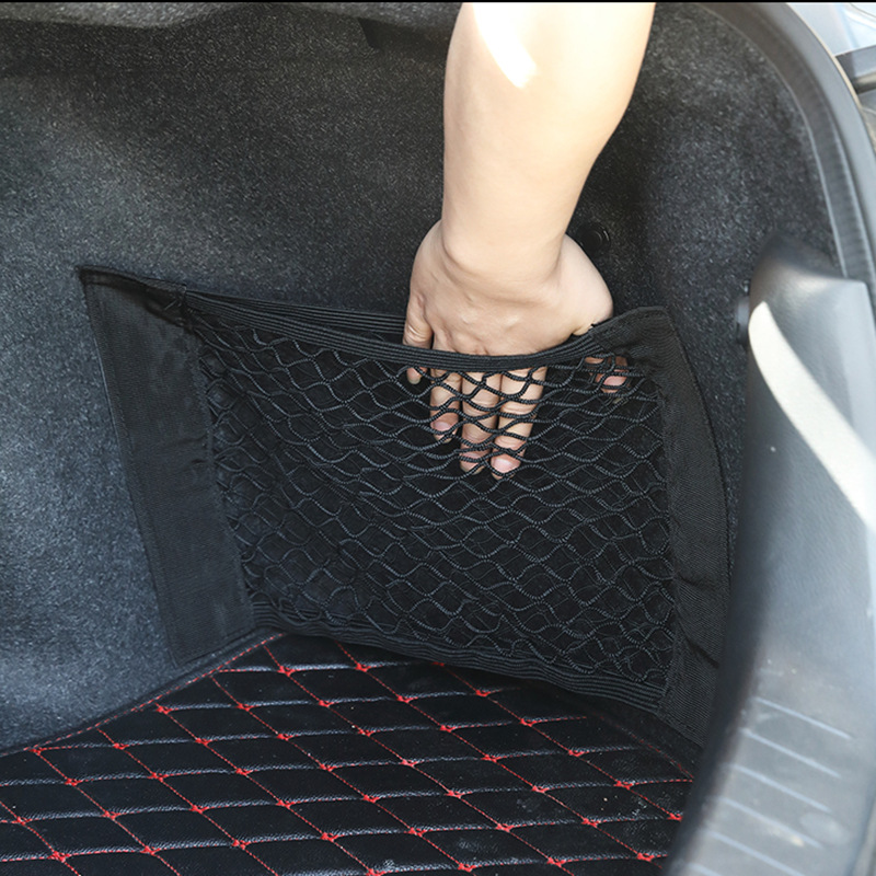 Para Toyota Corolla Camry Rav4 Chr Avensis Yaris Auris Prius 40 asiento de maletero de coche almacenamiento elástico organizador de carga accesorio de red