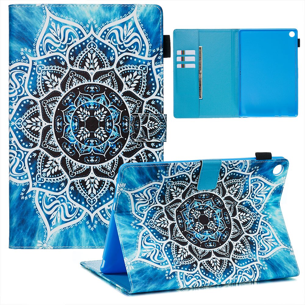 Tablet Case for Huawei MediaPad M5 8.4" & M5 Pro 10.8" - PU Leather Flip Stand Cover with Animal Print: 03 / M5 8.4 inch