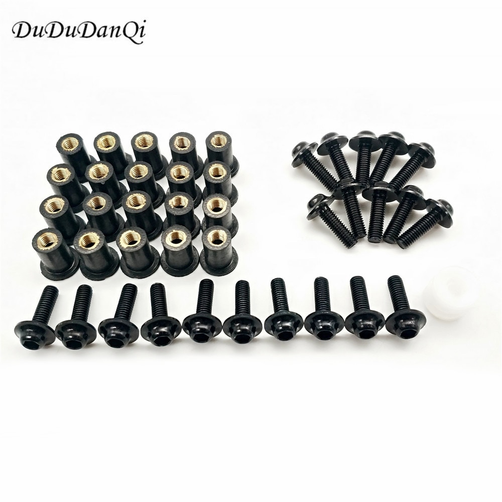 M5 Metric Rubber Rubber Goed Noten schroeven Blind Sluiting Voorruit Wellnuts Klinknagel Vissen Kajak Accessoire