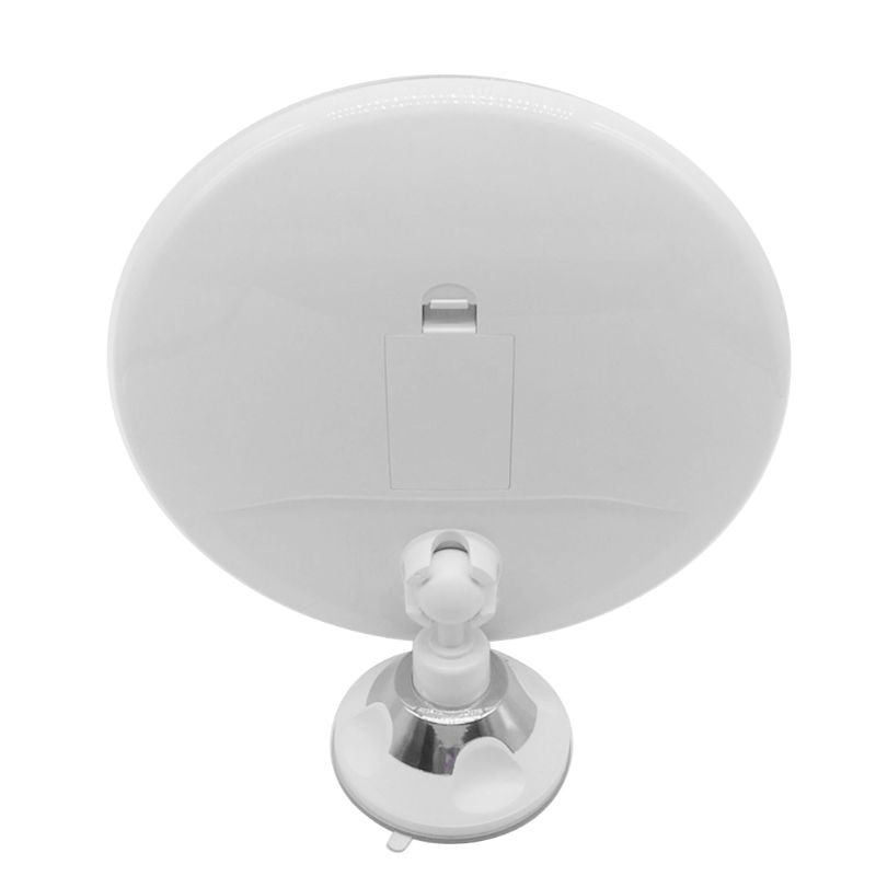 10x Makeup Mirror with LED Lights Cosmetic Magnification Mirrors with Gooseneck