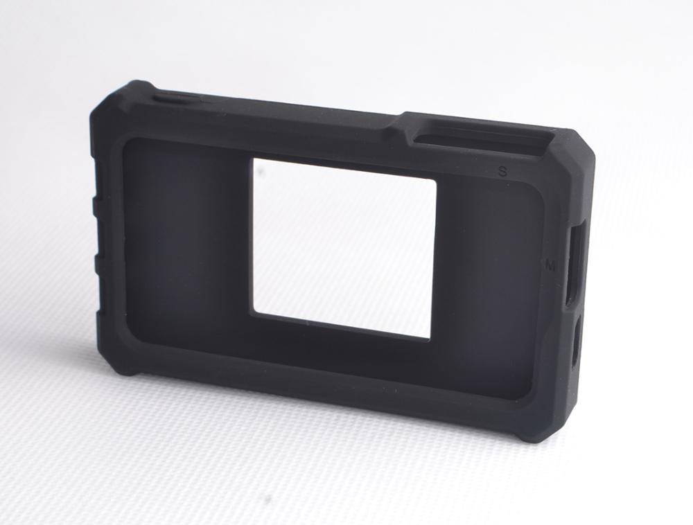 Soft Silicone Boot for DS212 Mini DSO Digital Oscilloscope Protective Storage Cover Ring Stand Holder Shell Bag Red Black Yellow: Black