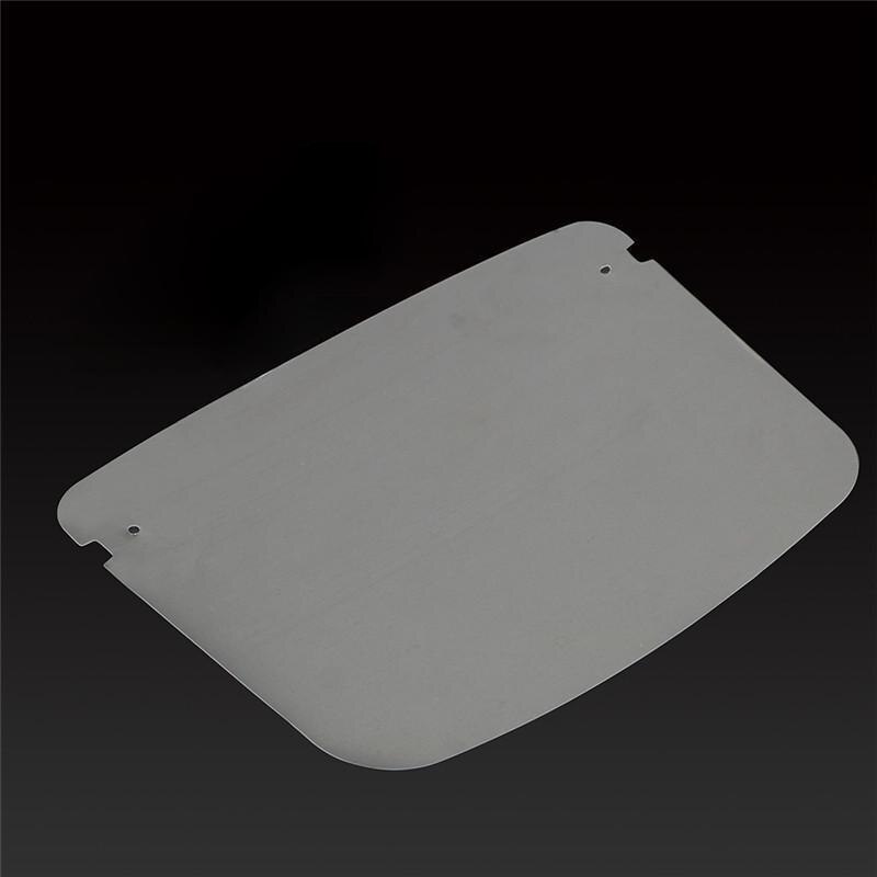 Máscara de plástico transparente con visera protectora para adultos y niños, máscara que cubre la cara, transparente, 10 Uds.: plastic shield