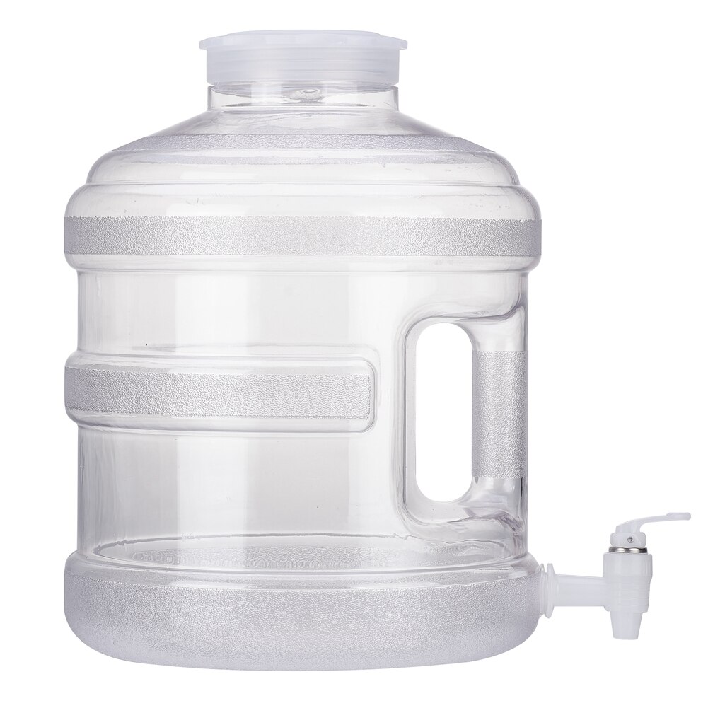 10L Car Water Tank Portable Camping Water Bucket Container Storage With Faucet Large-Caliber Water Injection Port
