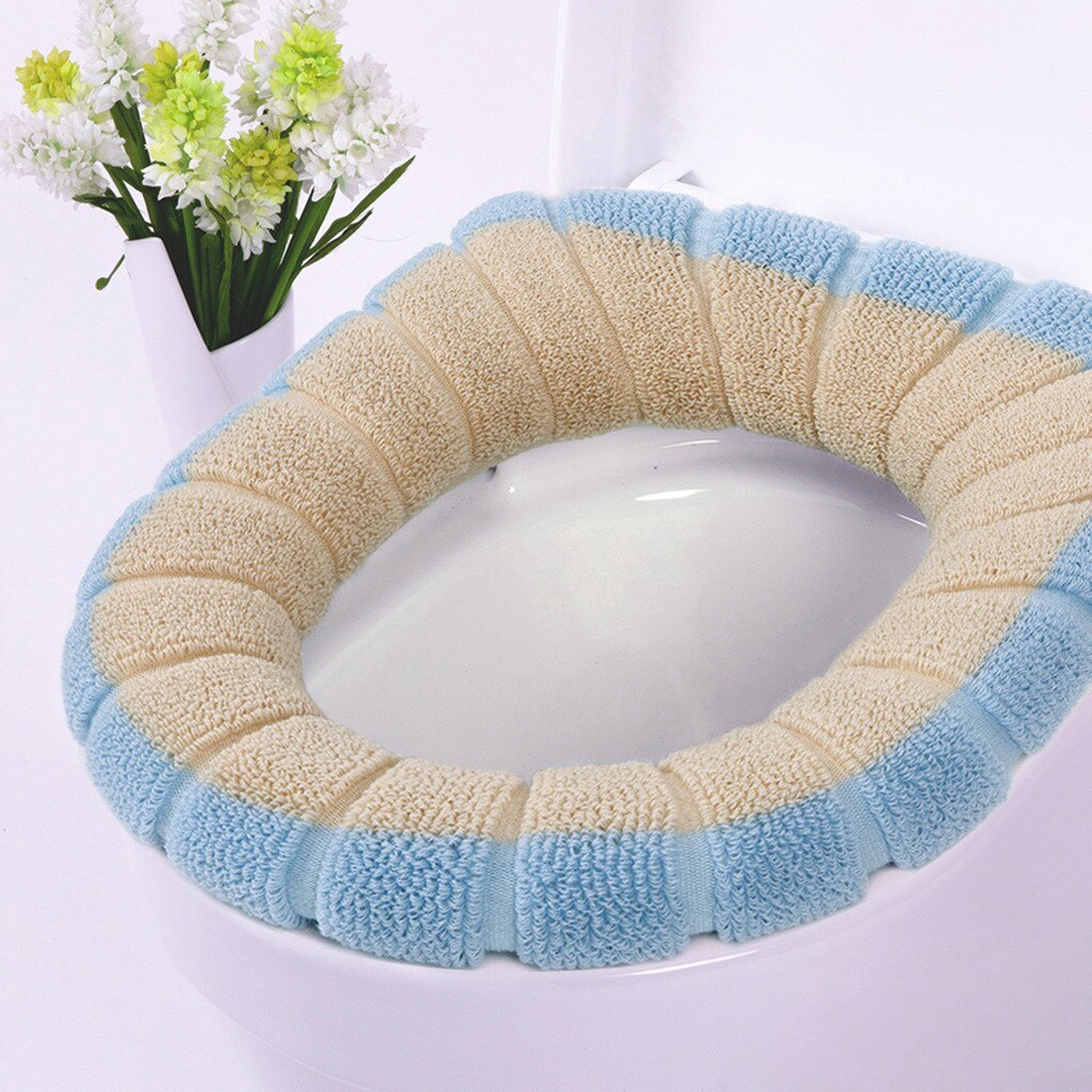 Winter Comfortabele Zachte Verwarmde Wasbare Toilet Seat Mat Set Badkamer Accessoires Interieur Voor Home Decor Closestool Mat: F