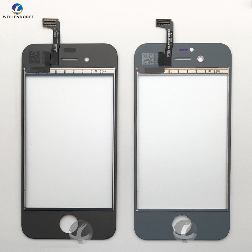 For iPhone 4 4S Front Touch Screen Digitizer Glass Panel Sensor Replacement AAA 100% Tested