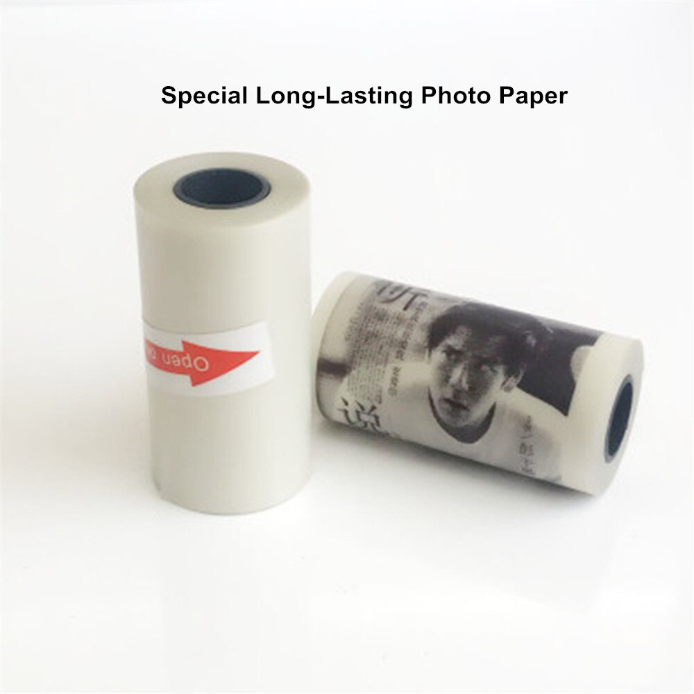 GOOJPRT – papier Photo thermique Transparent, durable, vrai, 58mm, Bluetooth, autocollants pour imprimante Photo, application gratuite