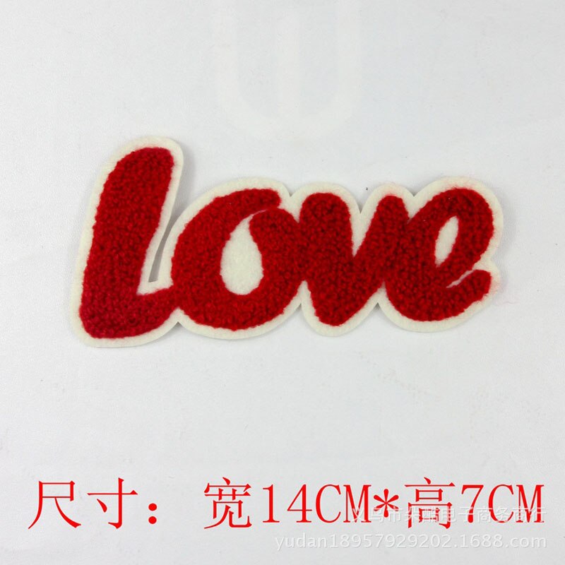 Letters Woorden Liefde Droom Naaien Op Patch Kleding Patch Voor Kleding Meisjes Jongens Geborduurde Patch: love