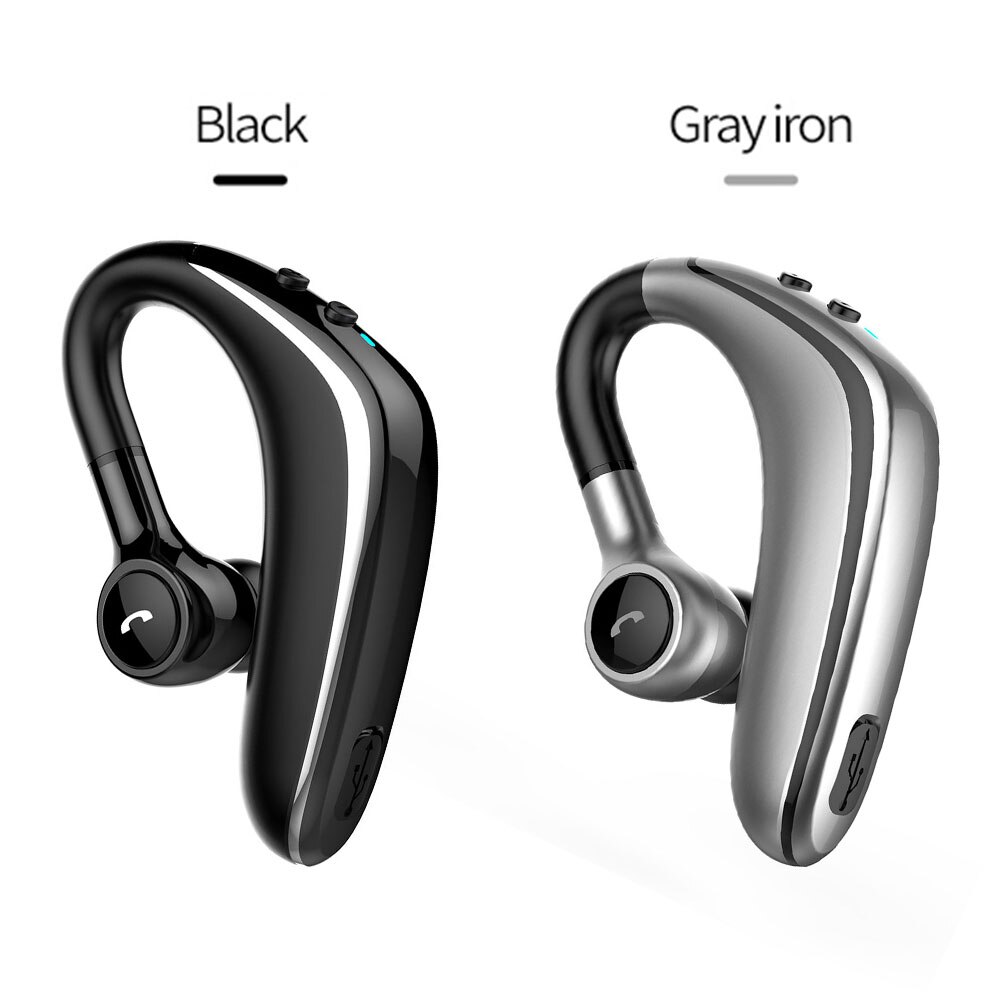 Wireless Car Bluetooth Headset 15 Hours Playing Time F Driving Earphone Long Standby Business Headset Light Weighted