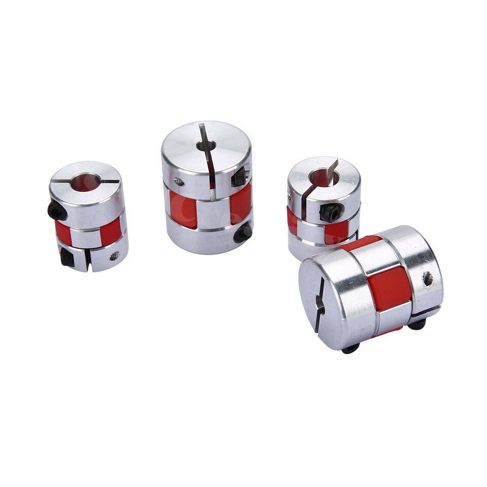 CNC Motor Backen Kupplungen Flexible Spinne Plum Welle Kupplung D25 L30 5mm 6mm 6,35mm 8mm 9mm 10mm 12mm spinne Kupplung