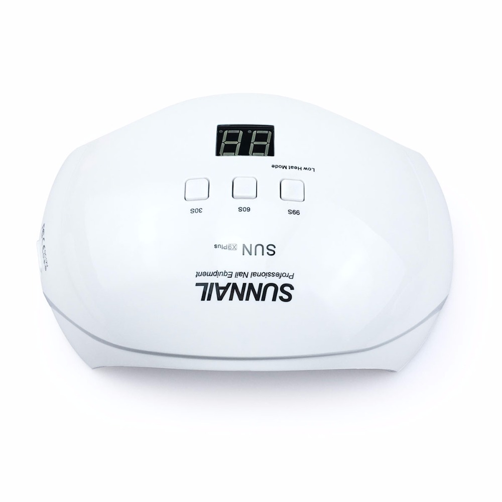 SUNNail SUN X9 PLUS-lámpara UV LED de 72W, secador de esmalte de Gel, máquina de secado de manicura para todo tipo de uñas de Gel