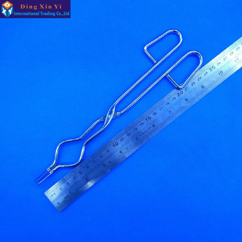 Pinzas de crisol de 25CM, proceso de chapado de cromo, laboratorio con las pinzas de crisol