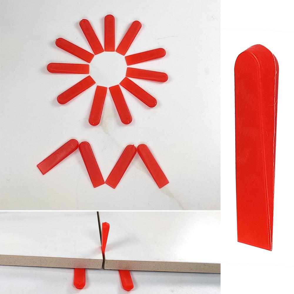 100 unids/set de nivel de crucetas para que la pared de azulejos y baldosas de plano azulejos sistema de nivelación nivelador de prensadas Bohemia