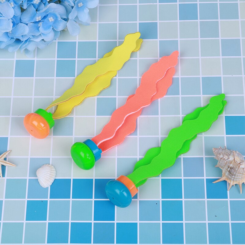 Seaweed Diving Toy Water Games Pool Games Child 3PCS Underwater Diving Seaweed Toy Sports Parent-Child For Kid Summer Toys