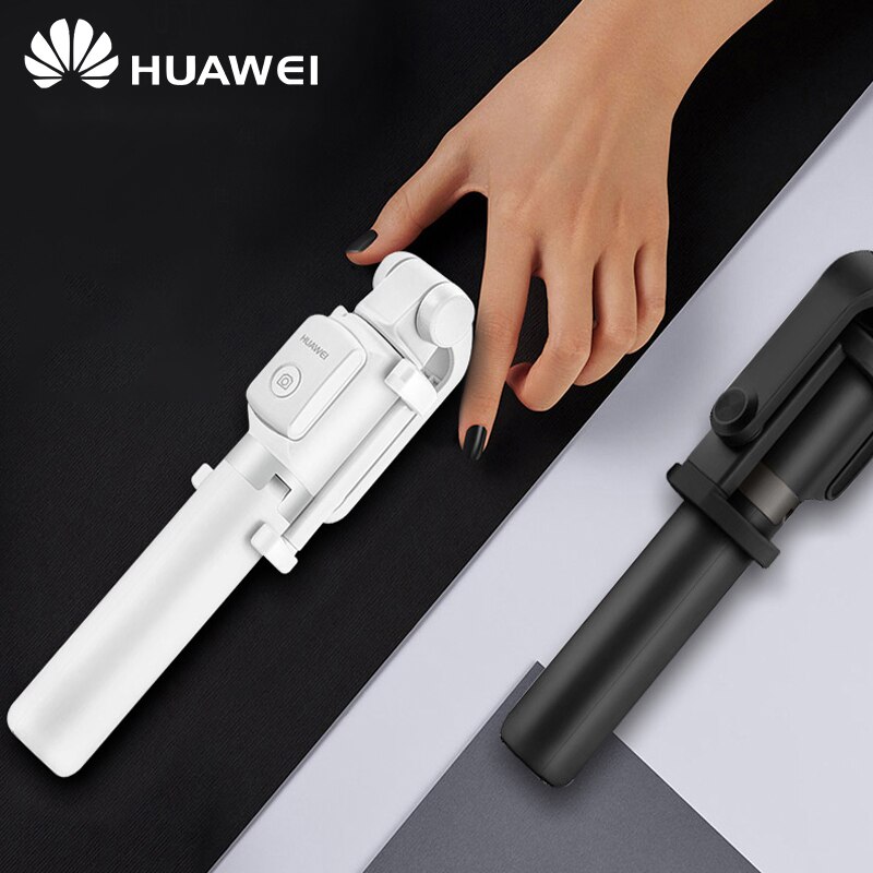Huawei 3 em 1 vara sem fio bluetooth selfie para iphone android dobrável handheld monopod obturador remoto extensível mini tripé