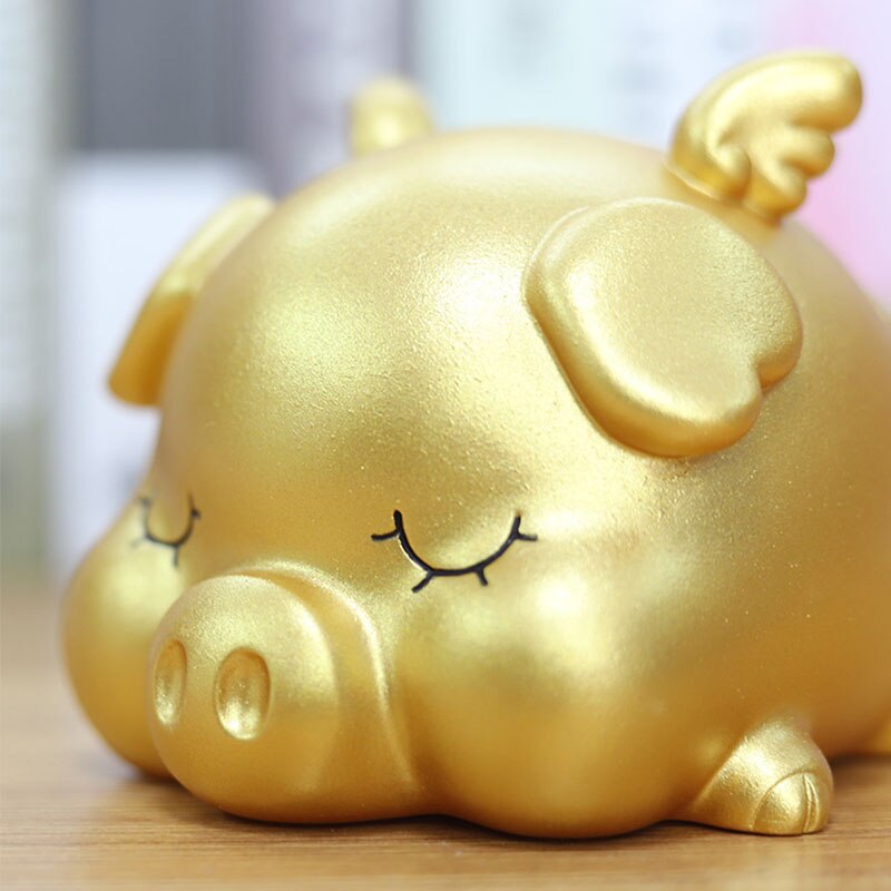 Grand cochon mignon tirelire grande tirelire pour enfants économisant tirelire coffre-fort tirelire banque Alcancias vas pot décor Animal