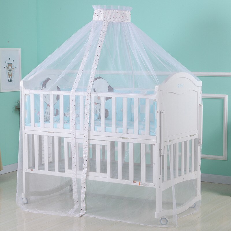 Baby Cradle Bed Mesh Mosquito Nets Foldable Infant Summer Outdoor Arched Mosquitos Net Insect Control Netting For Kid Crib Cover: Mosquito Net-4