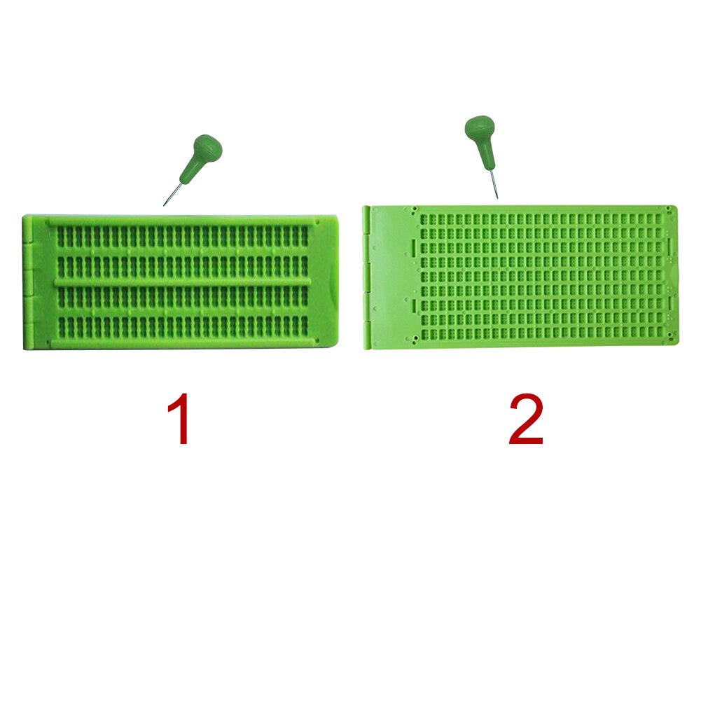 Braille écriture ardoise apprentissage école 4 lignes 28 cellules pratique outil Vision soin pratique vert Portable accessoire avec stylet