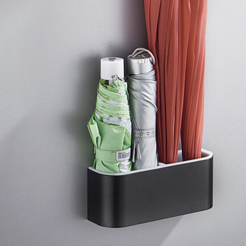 Support de support de parapluie fixé au mur portatif étagère de support de stockage de parapluie de couleur unie pour le porte-parapluie de bureau à la maison