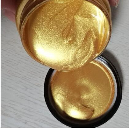 60Ml Goud Verf Metallic Acryl Verf, Waterdicht Niet Vervaagd Voor Beeldhouwwerken Coloring Diy Hand Kleding Geschilderd Graffiti Pigmenten: 24K gold