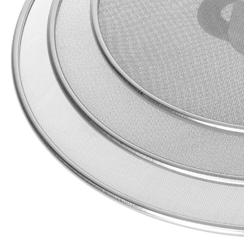Frying Pan Splash Guard Stainless Steel Pot Cover Lid Mesh Fat Oil Frying Pan Splatter Screen Tool household Pot Mesh Lid