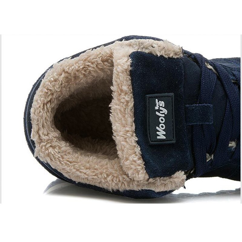Naisten saappaat naisten talvikengät naisten plus koko 46 lämpimät nilkkurit naisille lumi botas mujer talvikengät nainen rento