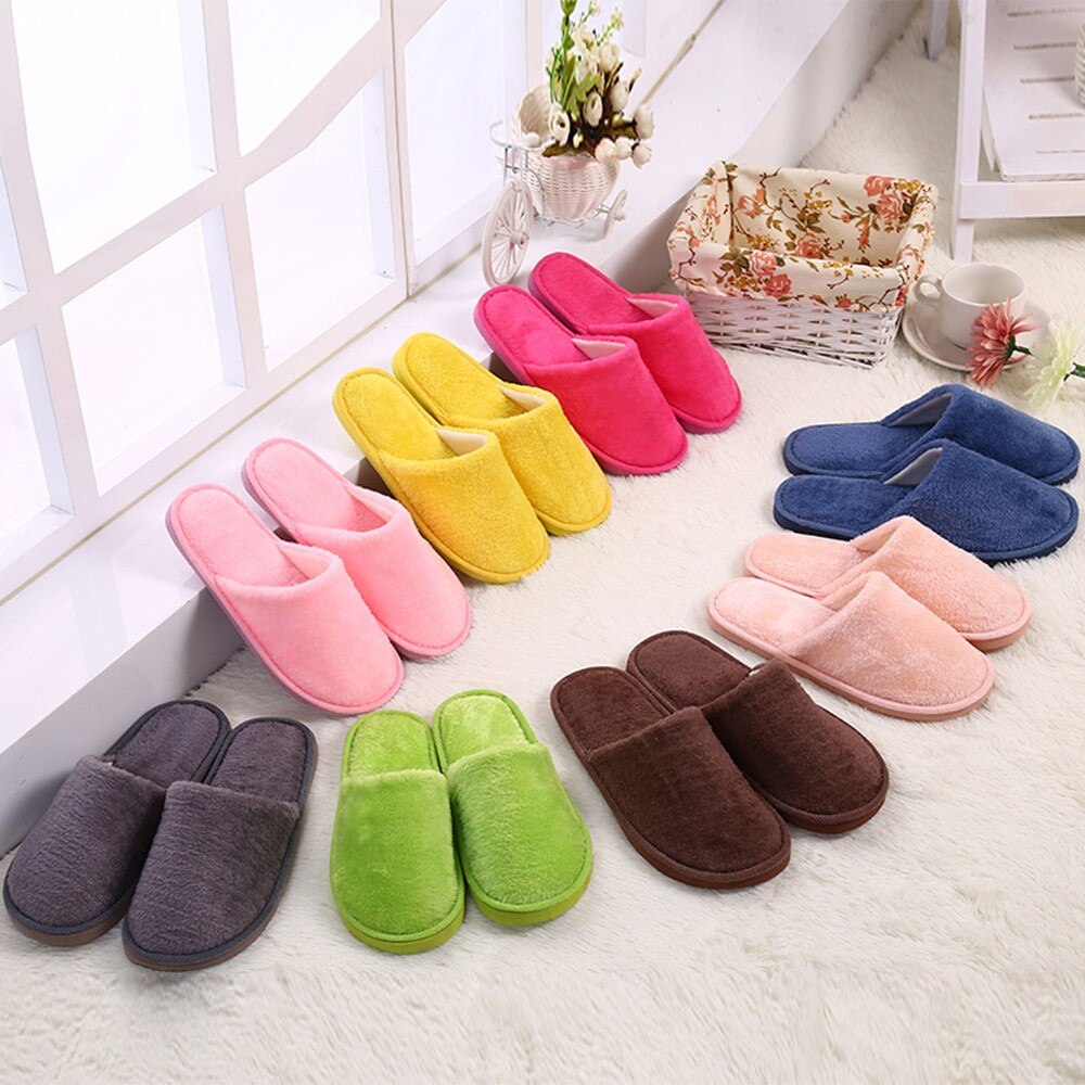 30 # Mannen Thuis Slippers Flip Schoenen Winter Warm Thuis Pluche Zachte Slippers Indoor Non-Slip Slippers Winter floor Slaapkamer Slippers