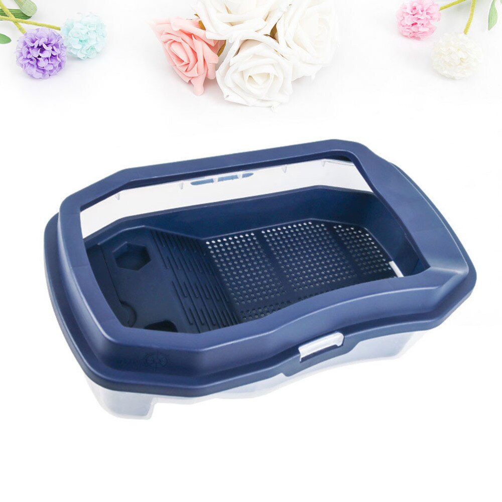 1PC Turtle Tank Plastic Durable Portable Triple Layer Bathing Box Container Feeding Holder for Tortoise