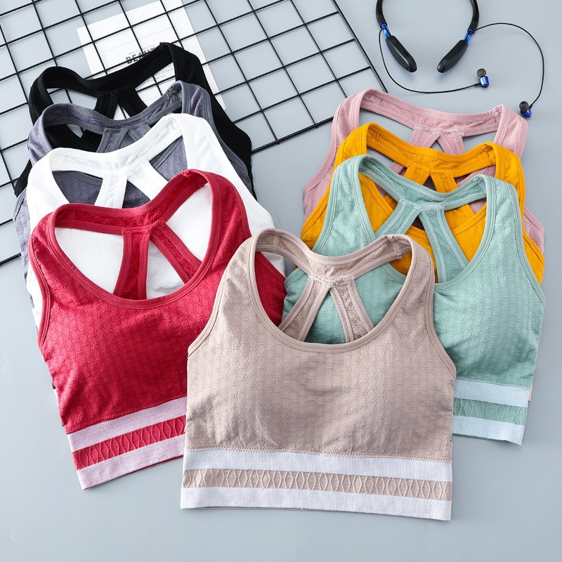 Chaleco de Yoga sin costuras para mujer, ropa deportiva para gimnasio, entrenamiento para correr, top transpirable de alto estiramiento, sin mangas