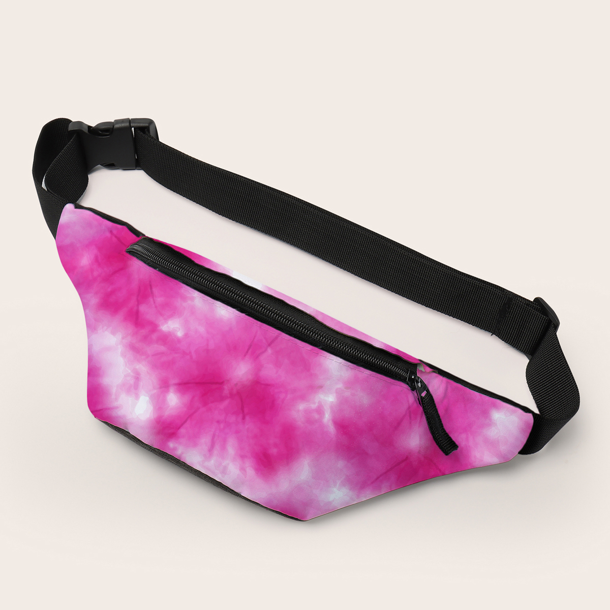 Deanfun taille sacs rose Fanny Pack avec fermeture à glissière pour les femmes voyage Bum sac ceinture sac D18018