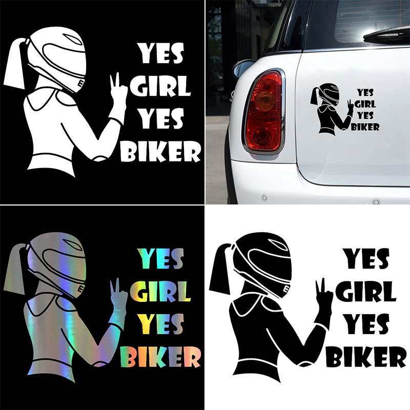 Motorrad aufkleber Respekt für Radfahrer reflektierende Vinyl 3D-Aufkleber 3D-Aufkleber und Abziehbilder Motorrad zubehör Auto-Styling