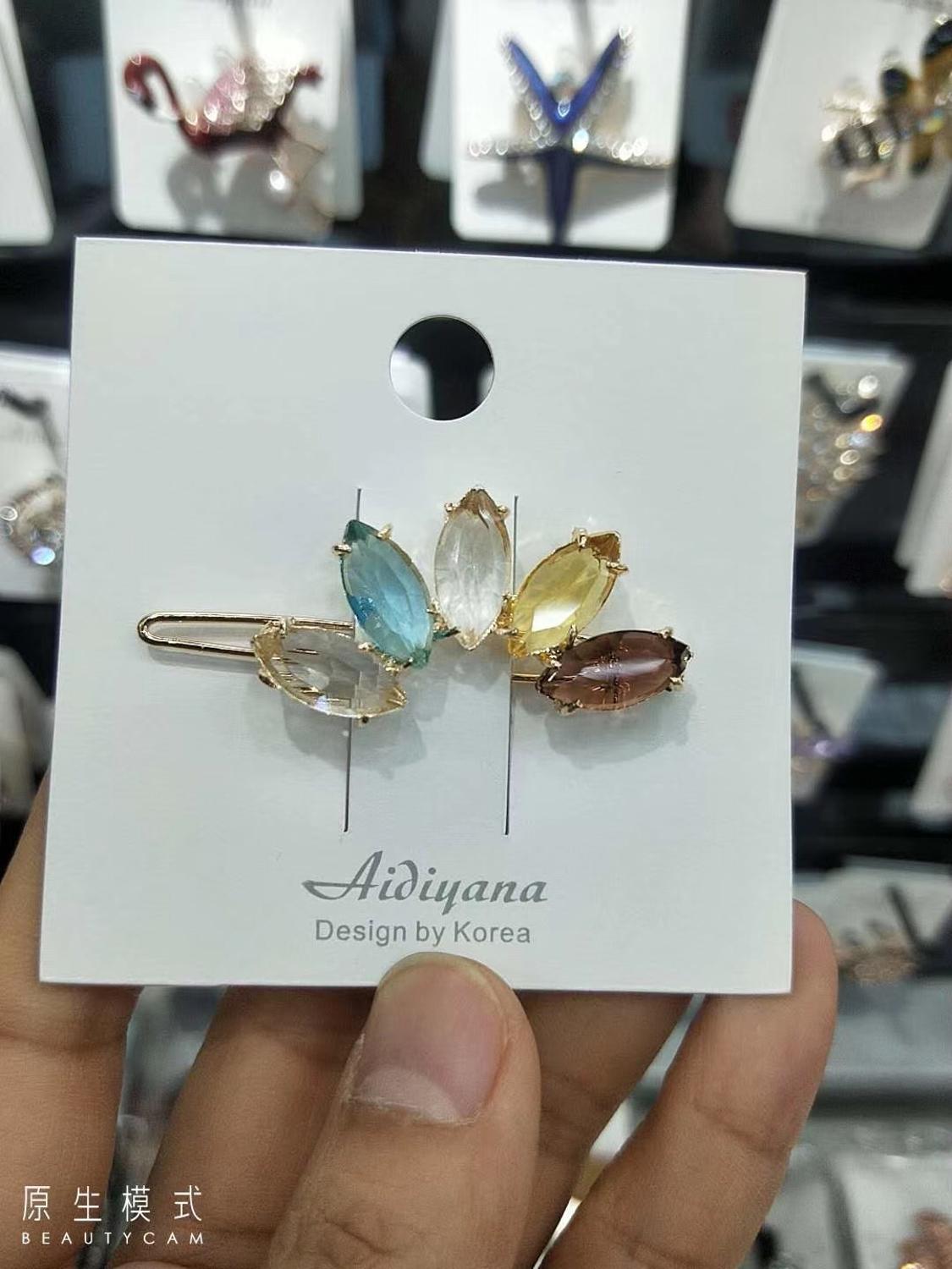 David Zhang Multi Kleur Hoge Niveau Zirkoon Haar Clip Haar Accesary Voor Vrouwen Party Queen Welkom