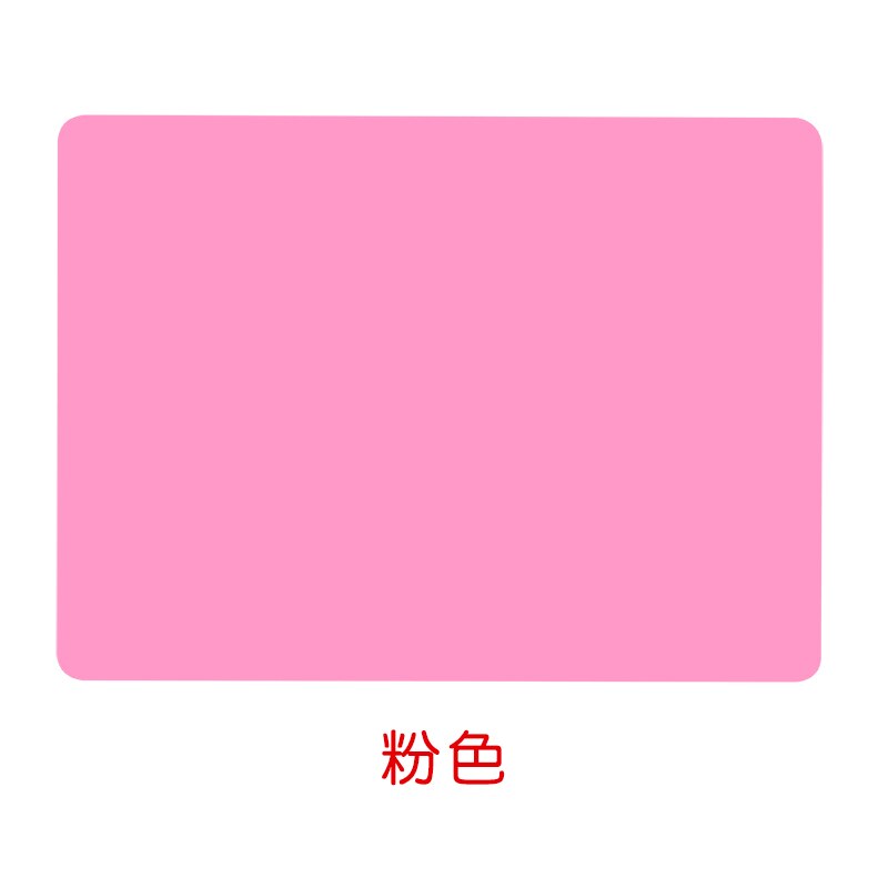 Tapis épaississant en silicone anti adhésif, planche à rouler, cuisson, pâte de farine feuille de table, outils de cuisine: pink