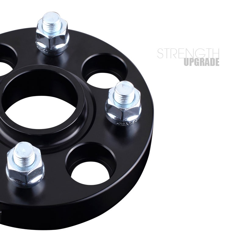 Espaciadores de rueda de coche 4x108 Hubcentric, adaptador espaciador de rueda de aluminio de 63,4mm, brida de 15/20/25/30mm para Ford ST Mk7 Separadores
