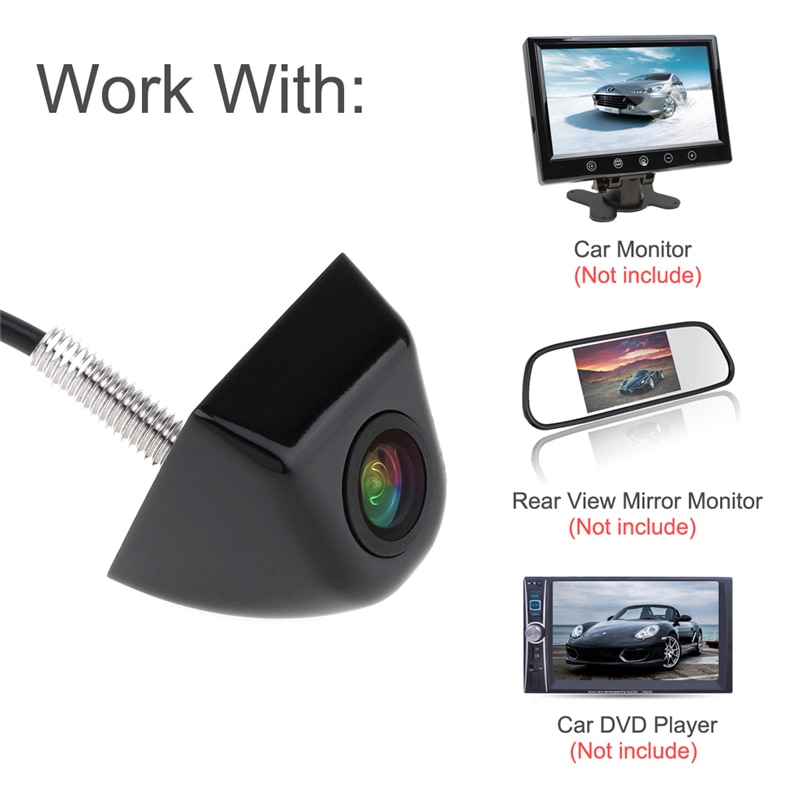 Ahd 1080 Reverse Camera Voertuig Camera Auto Achteruitrijcamera Auto Ccd Hd Parkeergelegenheid Reverse Backup Achteruitrijcamera Graden Waterdichte