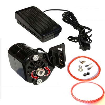Moteur de machine à coudre 250W, 220v, 12500 tr/min, pour machine à coudre avec pédale, accessoires de travail manuel,