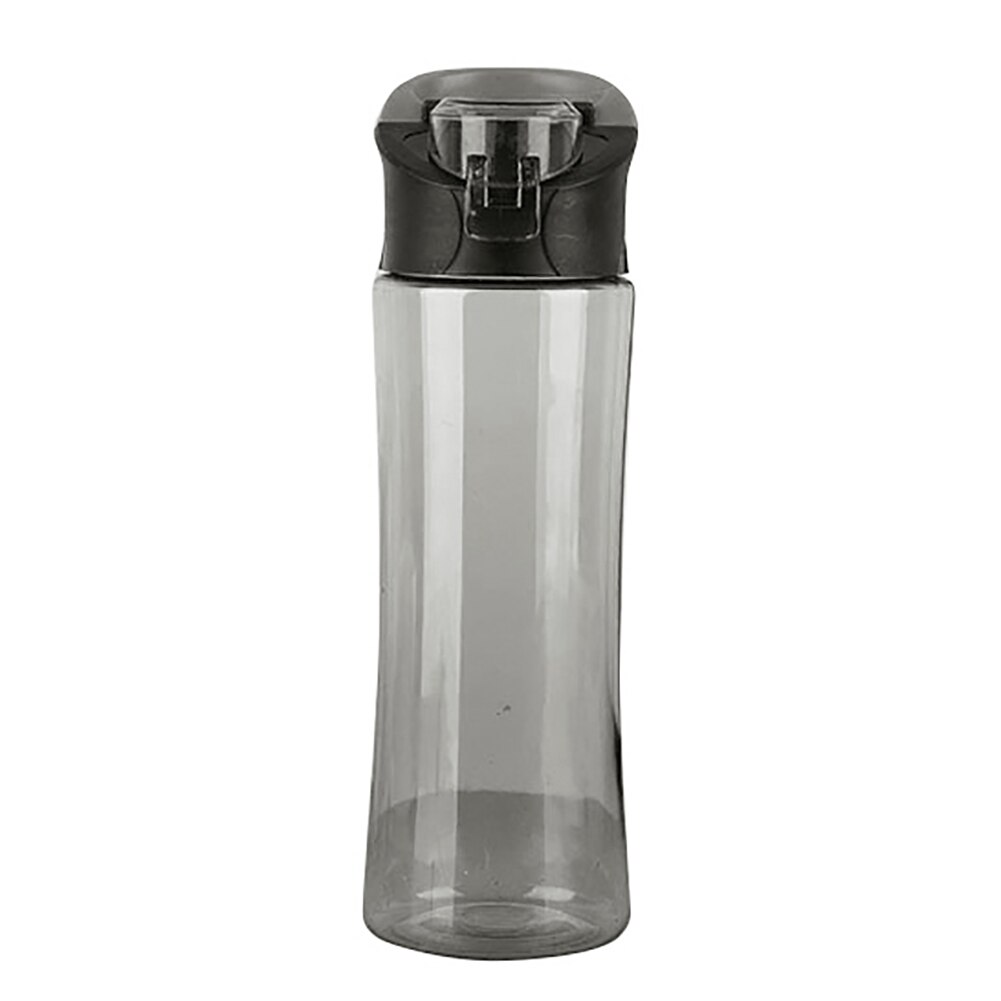 600 Ml Transparant Draagbare Waterkoker Buitensporten Reizen Lekvrij Water Fles Fietsen Drinkware Kinderen Mannen Melk Water Flessen: Black