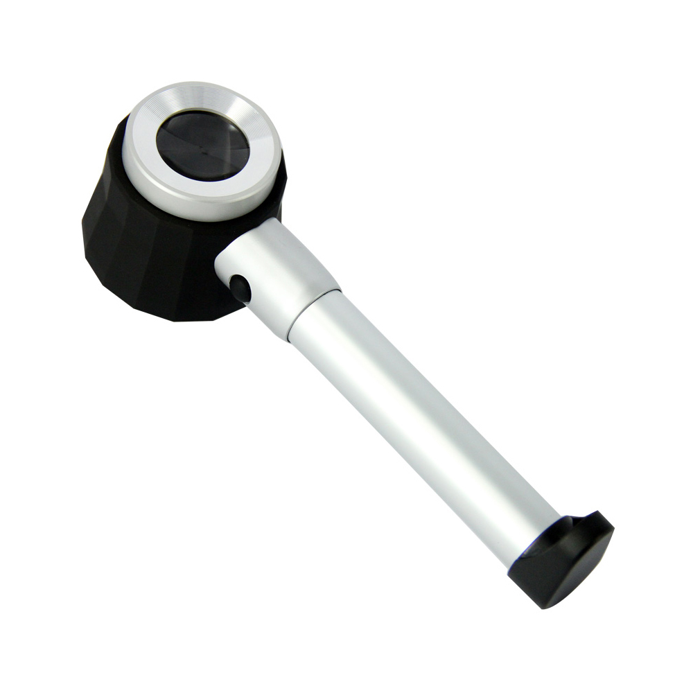 Optical Glass magnifying glass 10X LED Magnifier Magnifying Reading Map Jewelry Tool Loupe with Measure Scale Handheld