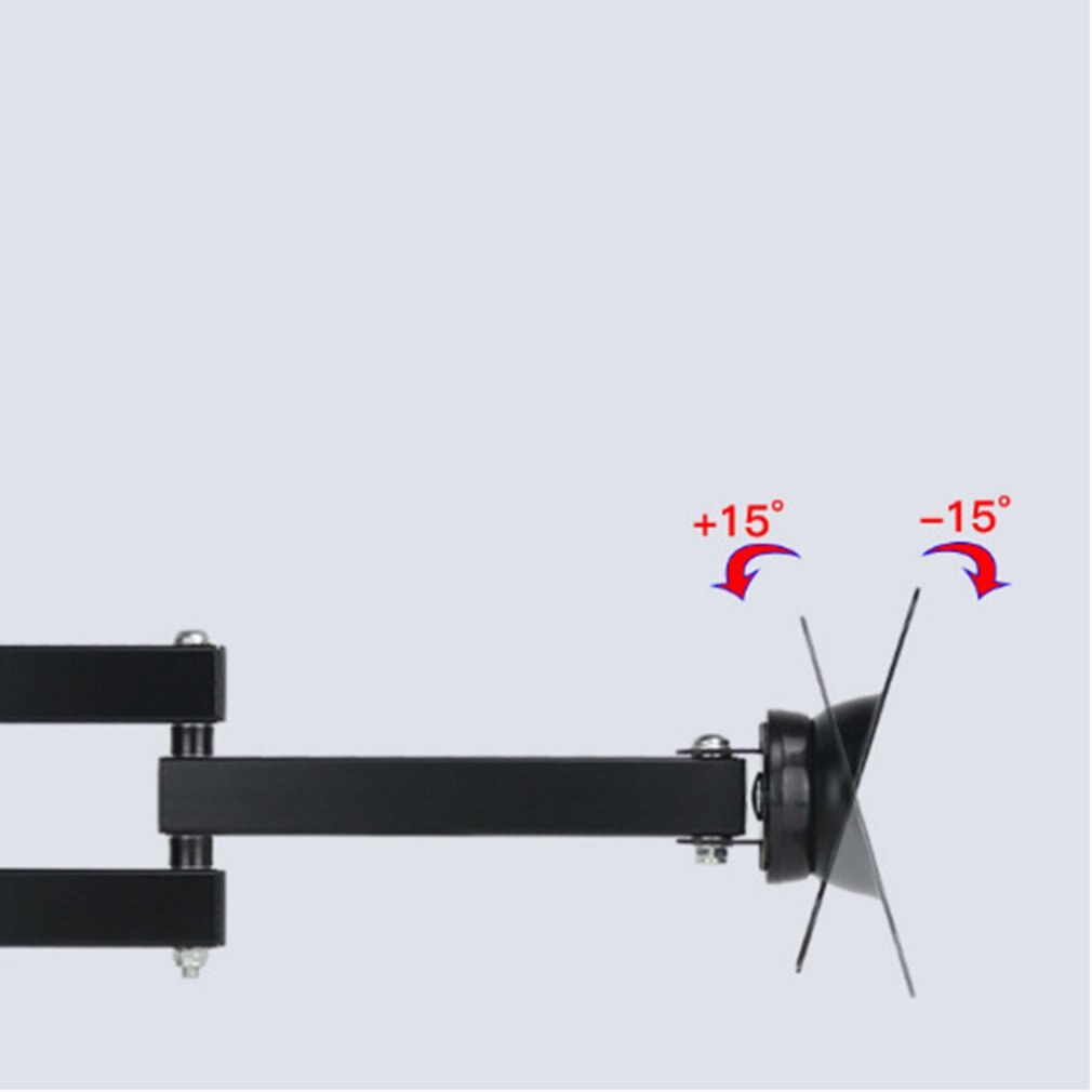 Universal Adjustable TV Wall Mount Brackets Support Rotation for 10 - 27 Inch LCD LED Flat Panel TV