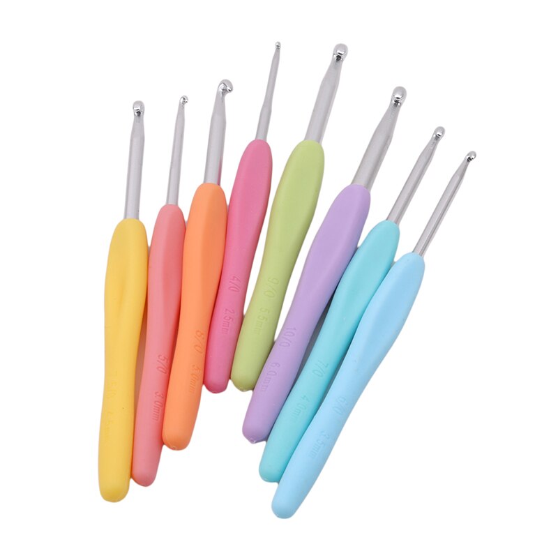 28 stks/partij DIY Haaknaalden Garen Breien Naalden Naaien Gereedschap Set 8 STUKS Haaknaalden Garen & Opbergtas Ambachten breien Tools