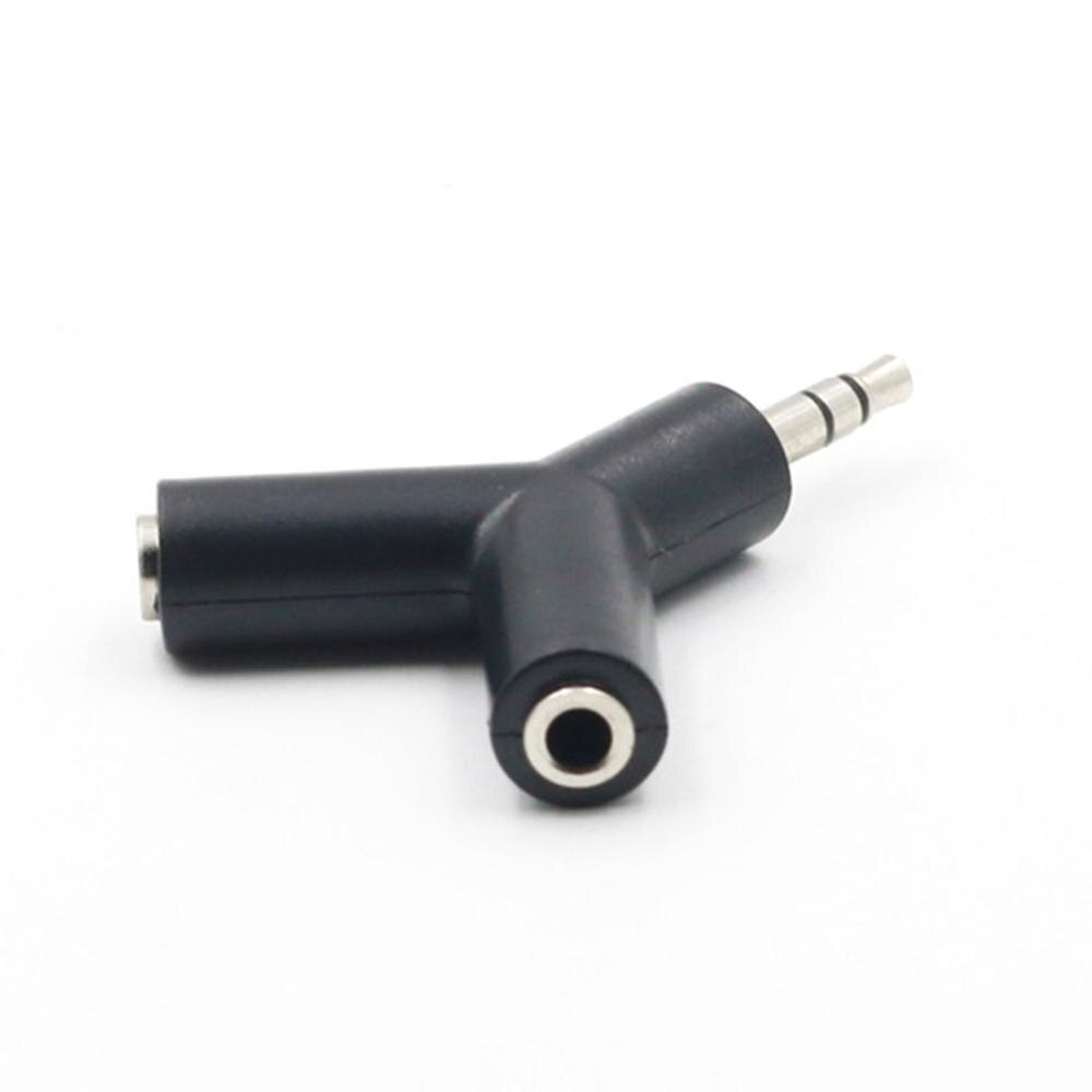 3.5 Mm Praktische Y-Type Audio Adapter Voor Computer Headset Paar Splitter