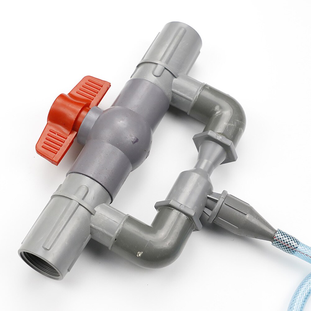 32/40/50/63Mm Venturi Buis Tuinieren Irrigatie Meststof Roterende Sprinklers Breken Water Saving Tuin Irrigatie sprinkler